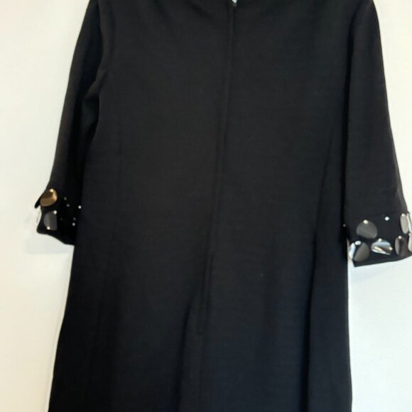 Amazing 1960s tricot/knit dress with XL Sequins (size 12/14) - Picture 6 of 9